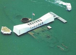 USS Arizona Pearl Harbor Hawaii